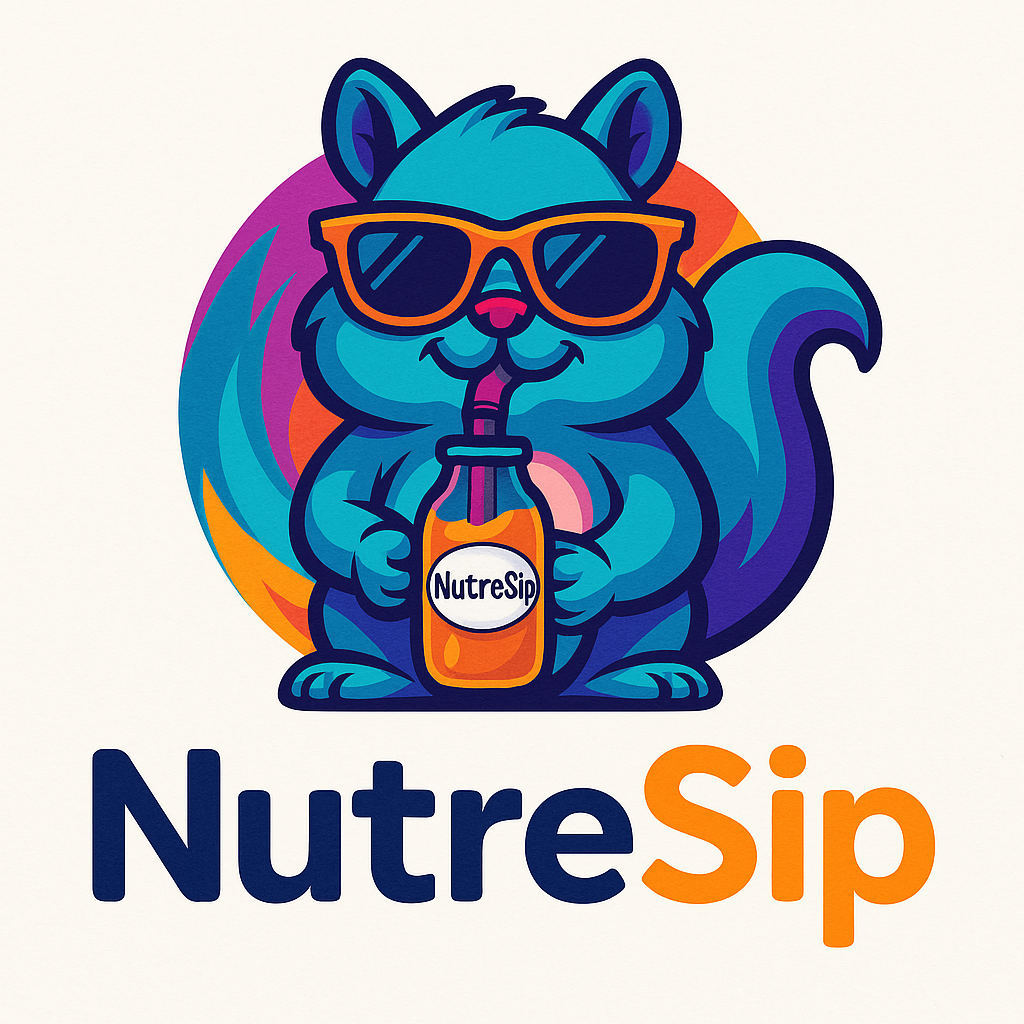 NutreSip Logo Background
